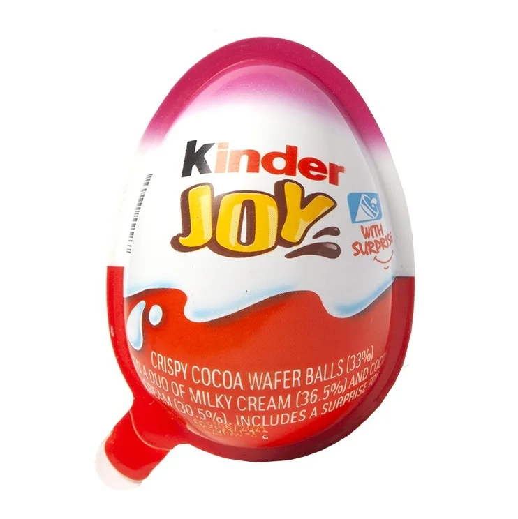 Шоколадный сюрприз яйцо конфеты для детей с фигурой Kinder Joy игрушки внутри