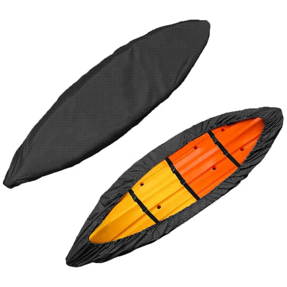 Waterproof Breathable Powerboat Cover Kayak Canoe Storage Dust Sunblock Cover Pontoon Boat Cover