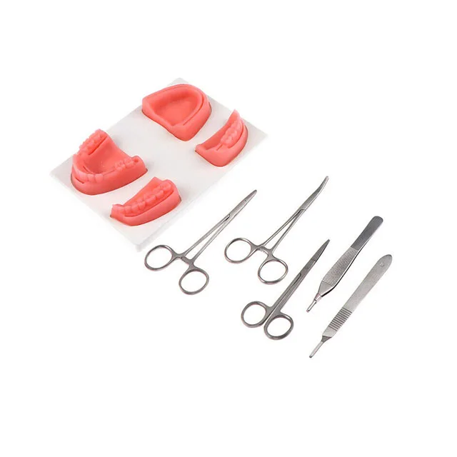 Surgical Suture Pad Practice Kit Skin Suture Pad Practice Module Suture Instruments Students Kit