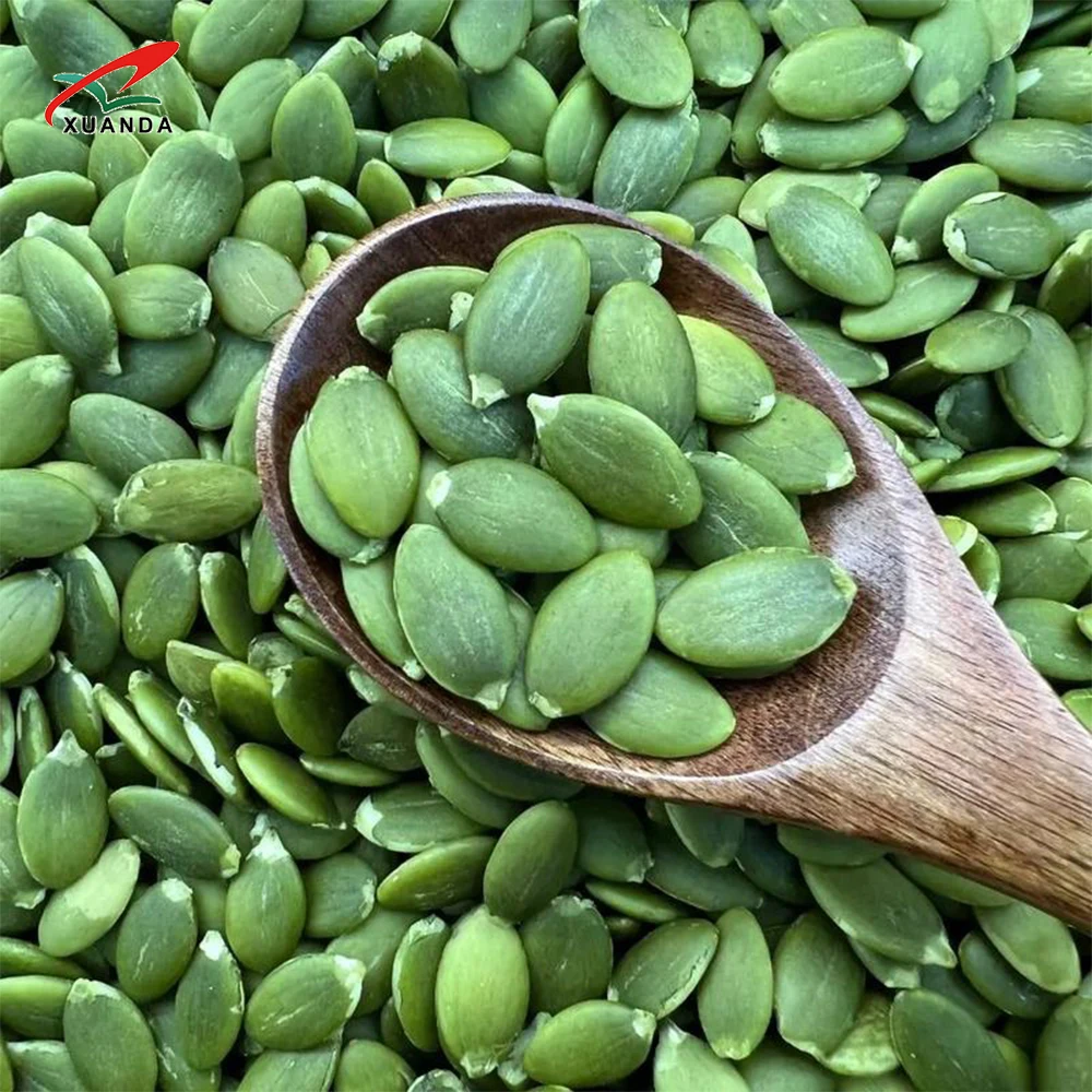 Shine Skin Green Pumpkin Seed Kernels Low Price Chinese Factory Direct Raw Dried Food Snack Edible Ingredients