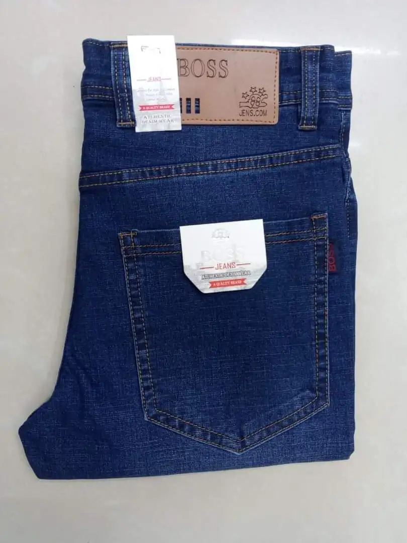 Мужские повседневные Прямые джинсовые брюки Джинсовая коллекция одежды из Бангладеш