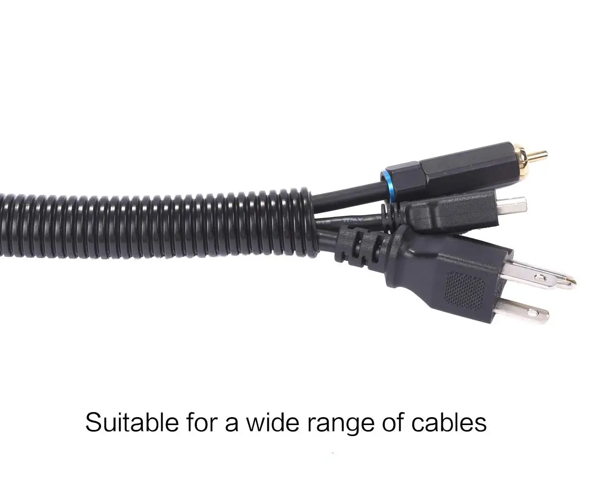 Flexible Insulation plastic tube  car protection Industrial electrical  wire conduit PE/PP/PA plastic corrugated hose pe pipe
