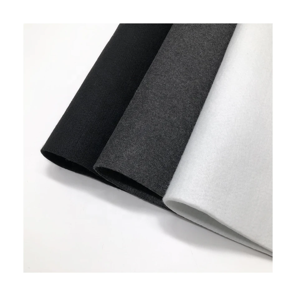 Plain Needle-Punched Felt & Kubu Anti-Static / Waterproof Type Custom Colors For Car / Curtain Usage Origin From Vietnam