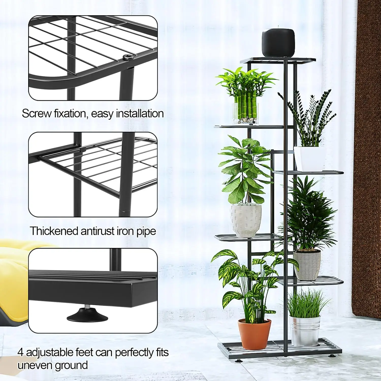 Classic Design Flower Pot and Planting Tools Set Essential Planters for Seeding and Maintenance