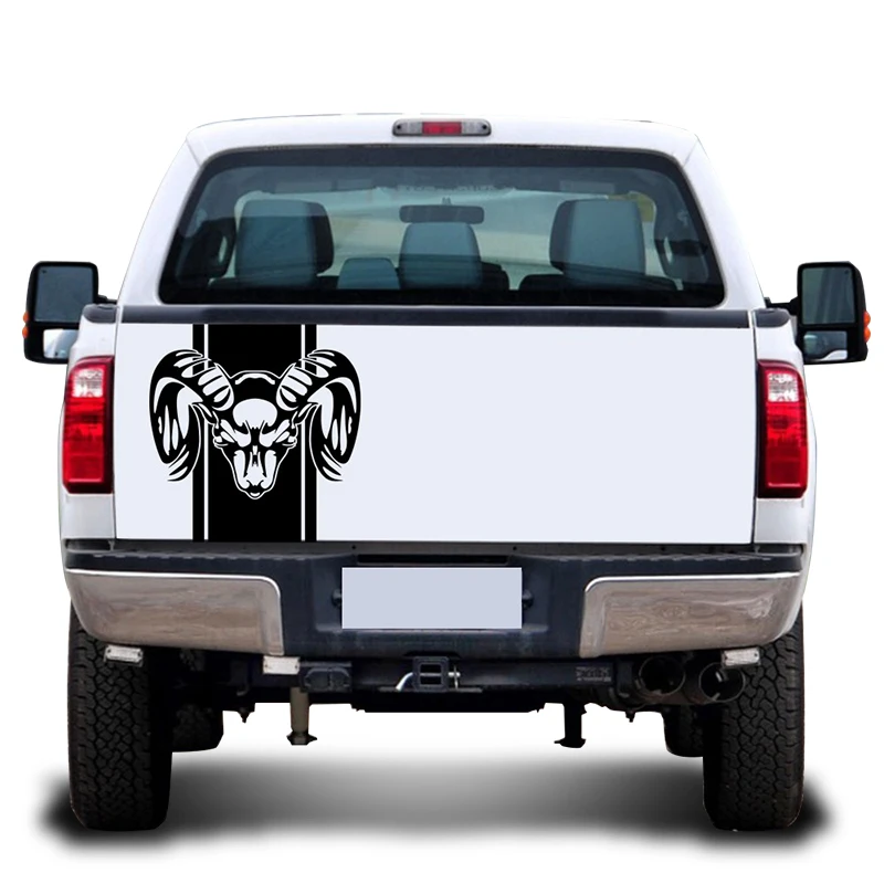 High quality Dodge Ram Volkswagen Pickup Ford trunk Vinyl car Decal sticker