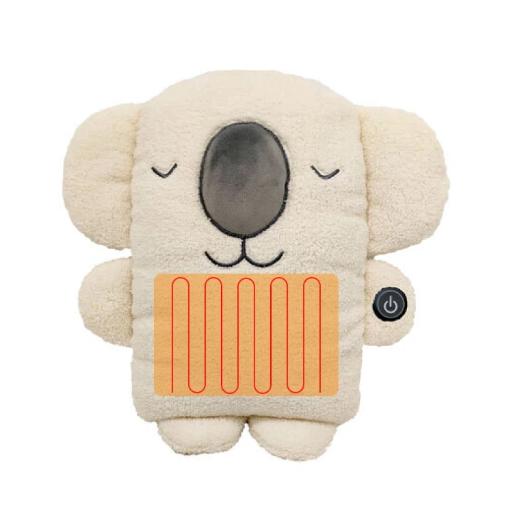 2024 лучший подарок очень милая 5 В USB электрическая плюшевая подушка с плюшевым животным игрушка подогревом