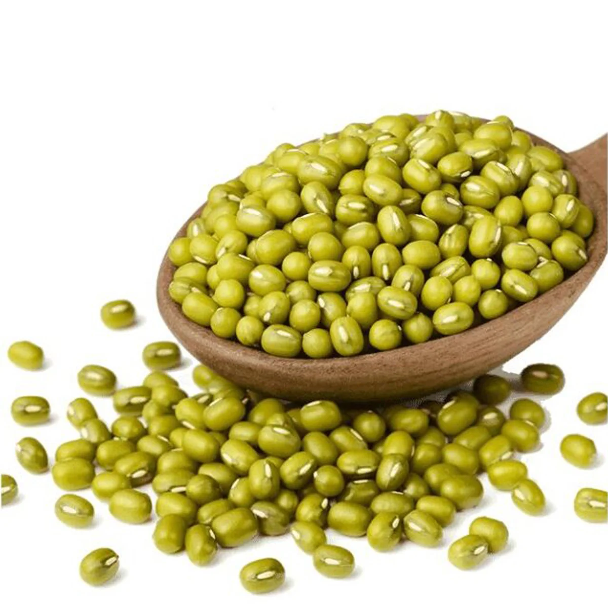 Mung beans small green beans with a mild herbal taste and light nutty aroma vegetarian food