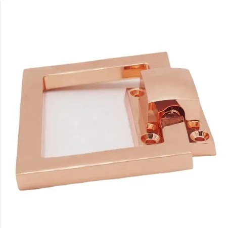 Wholesale 2021 Modern Square Drop Handle Door Knocker in Chrome for Sofa