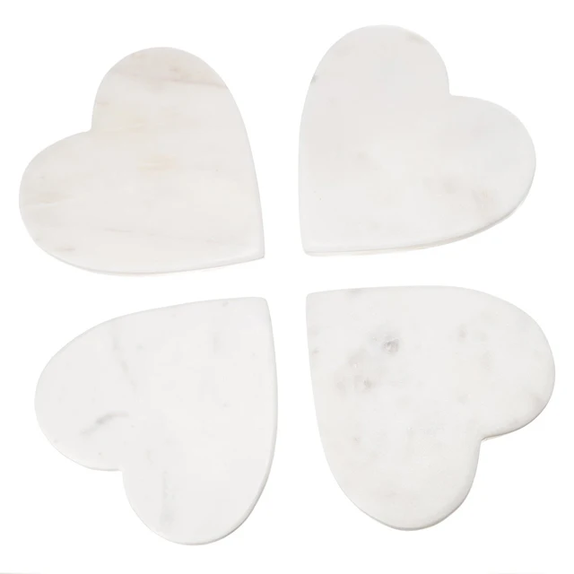 Luxury Marble Gold Plated Ceramic Coasters Geometric Porcelain Cup Mat Waterproof Heat-insulated Pad Table Decoration