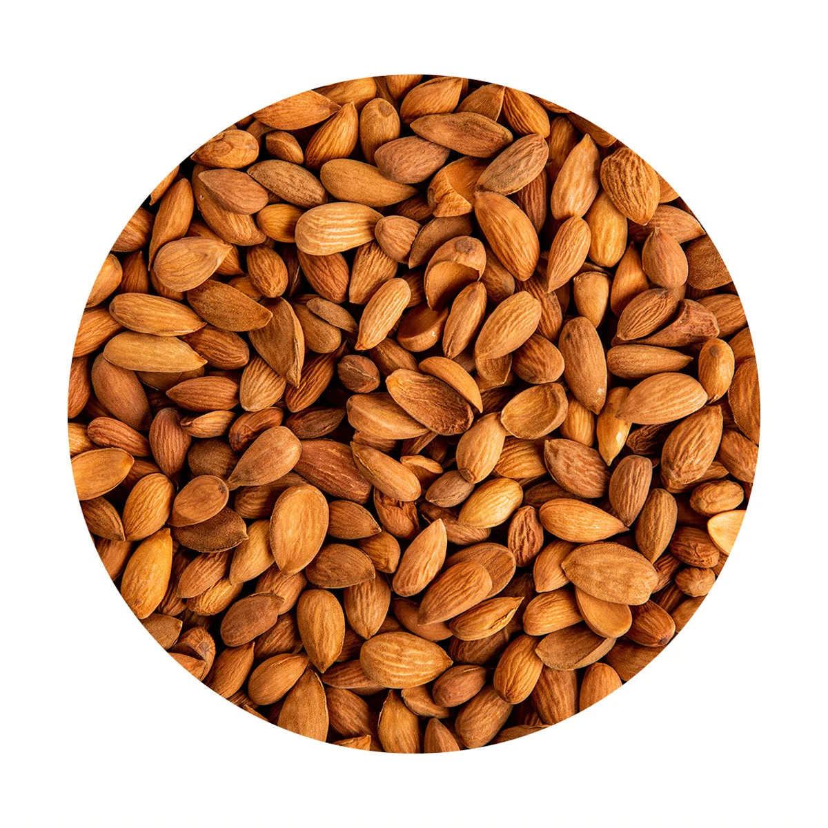 Peeled almonds without shells - an excellent source of energy it contains vitamin E folic acid