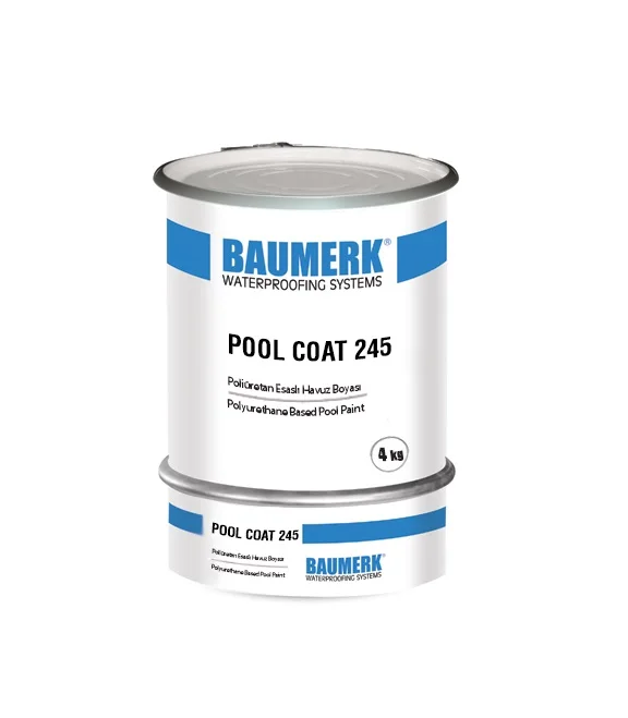 Swimming Pool Paint.Blue Colored Polyurethane Resin Based High Water and Chemical Resistant