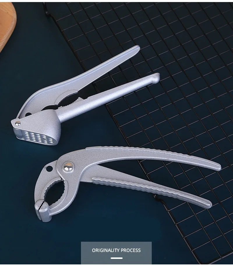 2519 Творческий оптовая продажа алюминиевого сплава руководство Чеснок дробилка Кухонные гаджеты устройство для очистки чеснока от шелухи приготовления пищи зажим