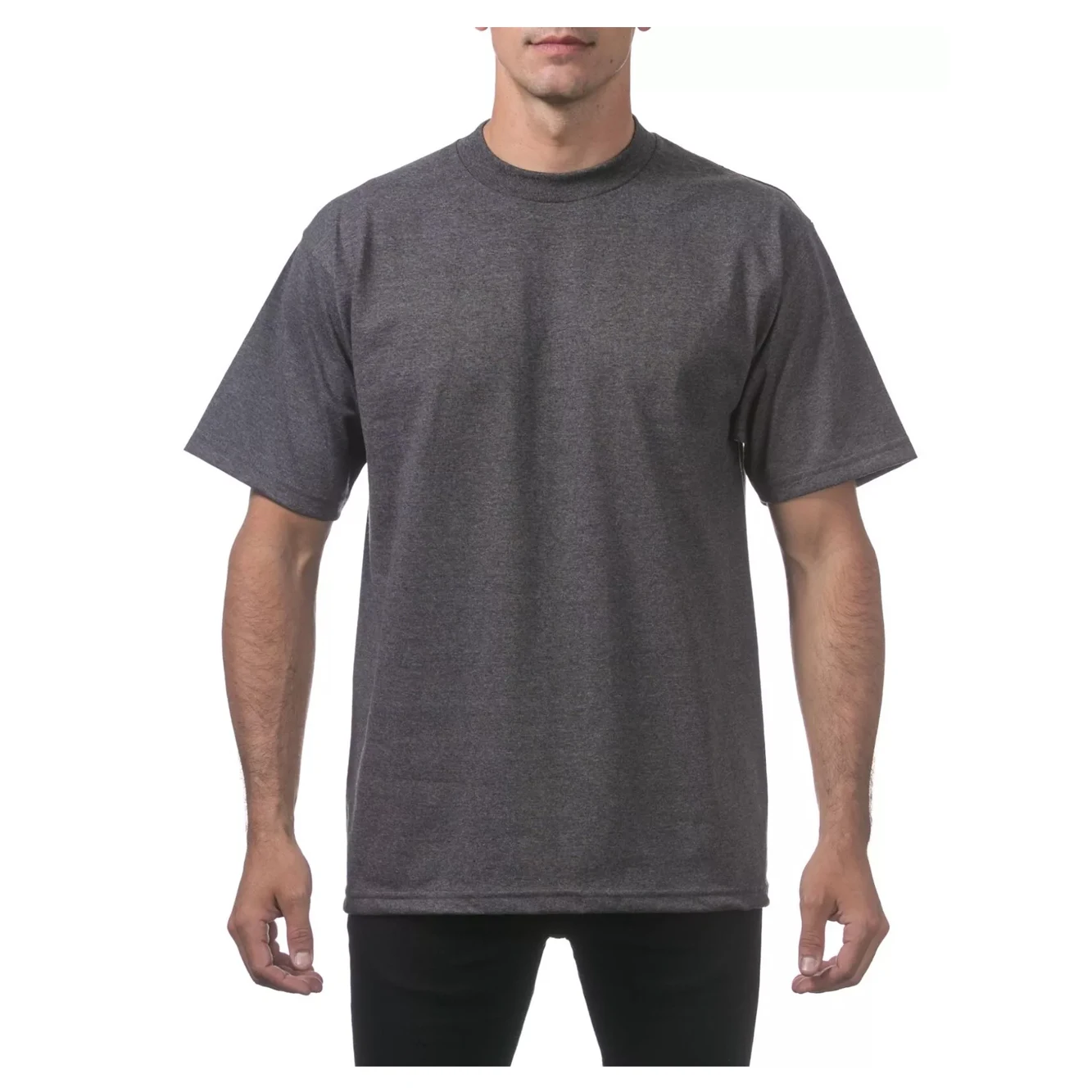 It has a simple design of wording on the front and then on the back A large white T-shirt made out of 100% natural cotton.