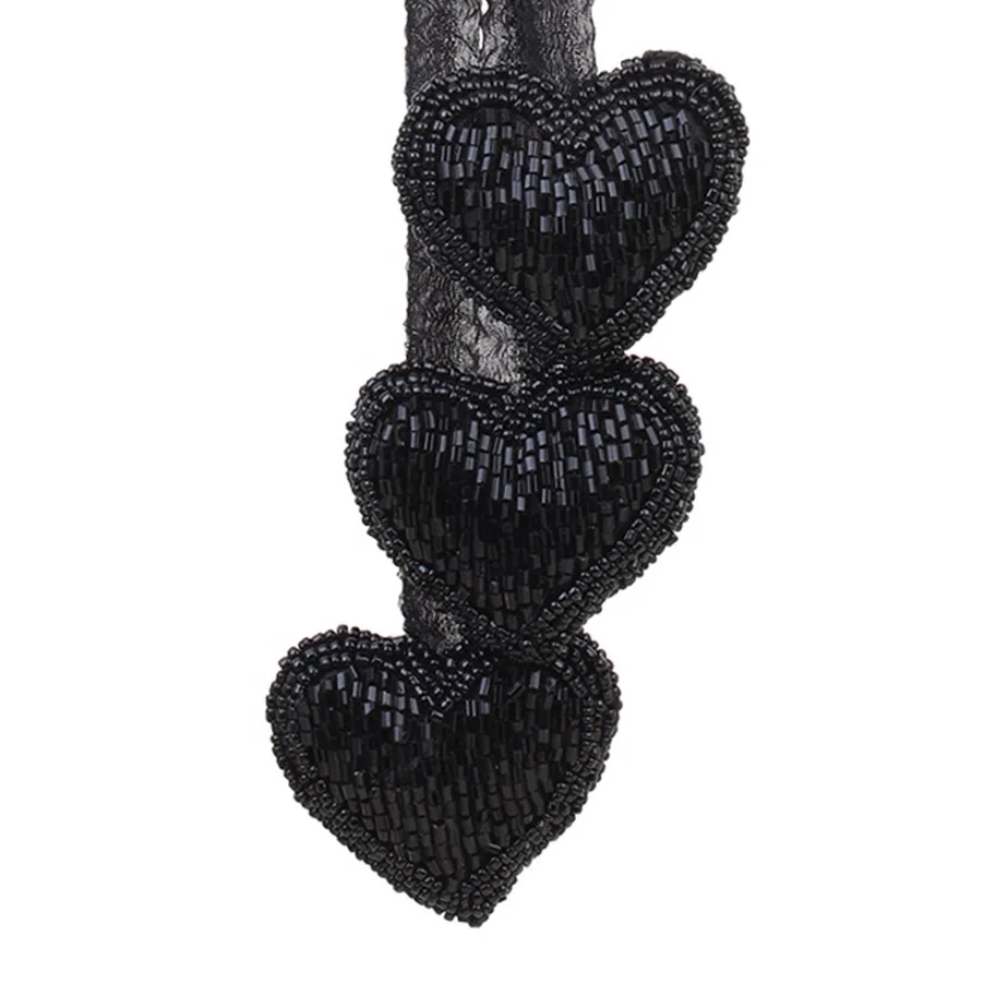 Handmade Handcrafted Embroidered Beaded Velvet satin Christmas Decorations Ornament Santa  Socks   Giraffe Elephant  Customized