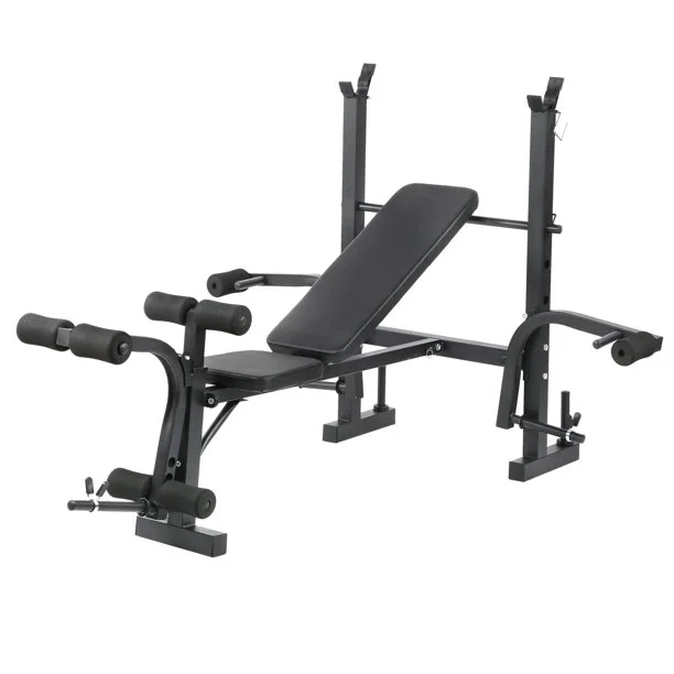 Multifunctional Weight Bench Adjustable Barbell Squat Stand palestra bilanciere e pesi foldable Home Fitness Gym Equipment