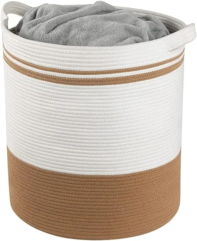 Pure 100% Cotton Rope Hanging Fruits Basket for Interiors and Exteriors Use Unique Rope Jute Storage Basket No reviews yet
