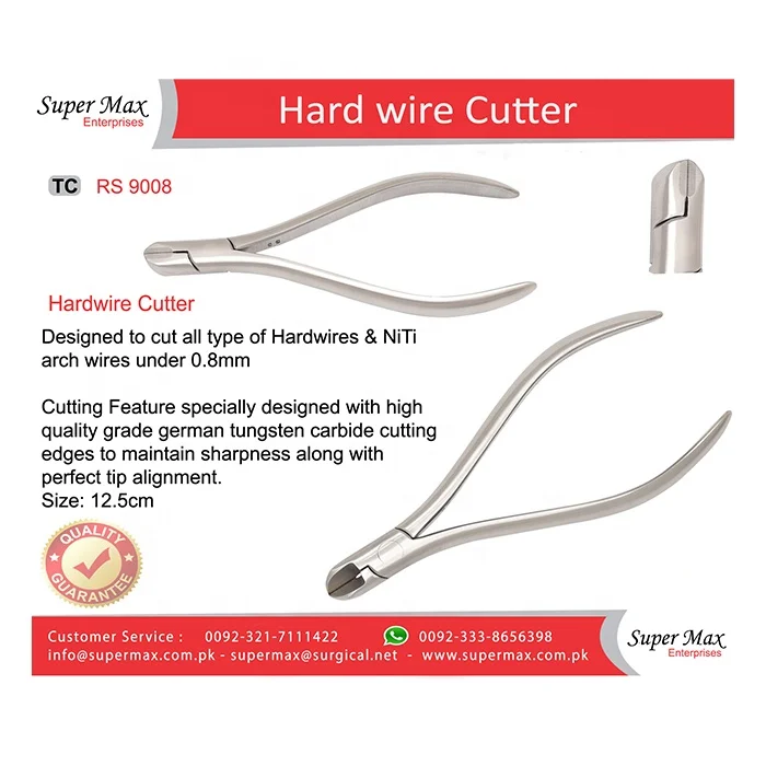 Special OEM Factory Manufactured Dental Orthodontic Hard wire Stainless steel 0.5mm-1.8mm orthodontic dental arch wires