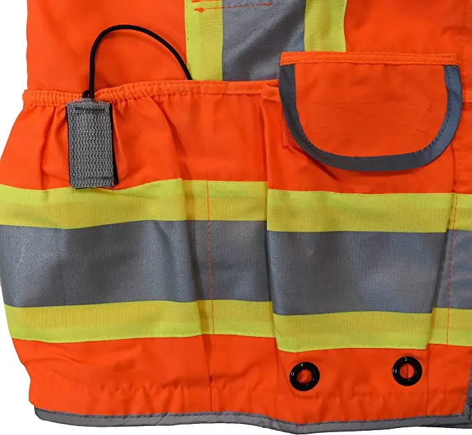 high visibility reflective vest construction reflective safety vest with logo security reflective vests