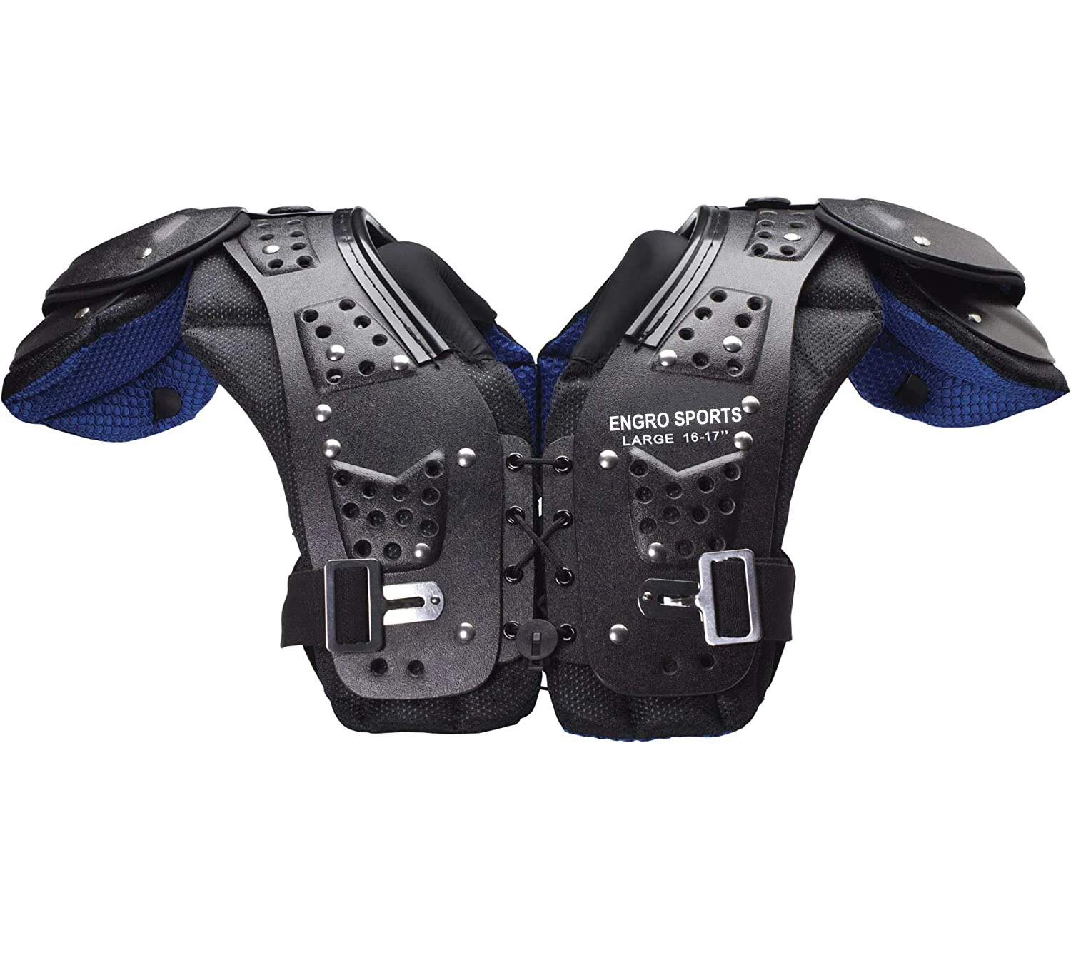 Mid Flex 4.0 American Football Shoulder Pads with dual density padding combines and breathable mesh Sports Protective Pads
