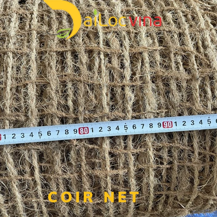 Эрозионная сетка Coir из кокосового волокна экспортируется на корейский
