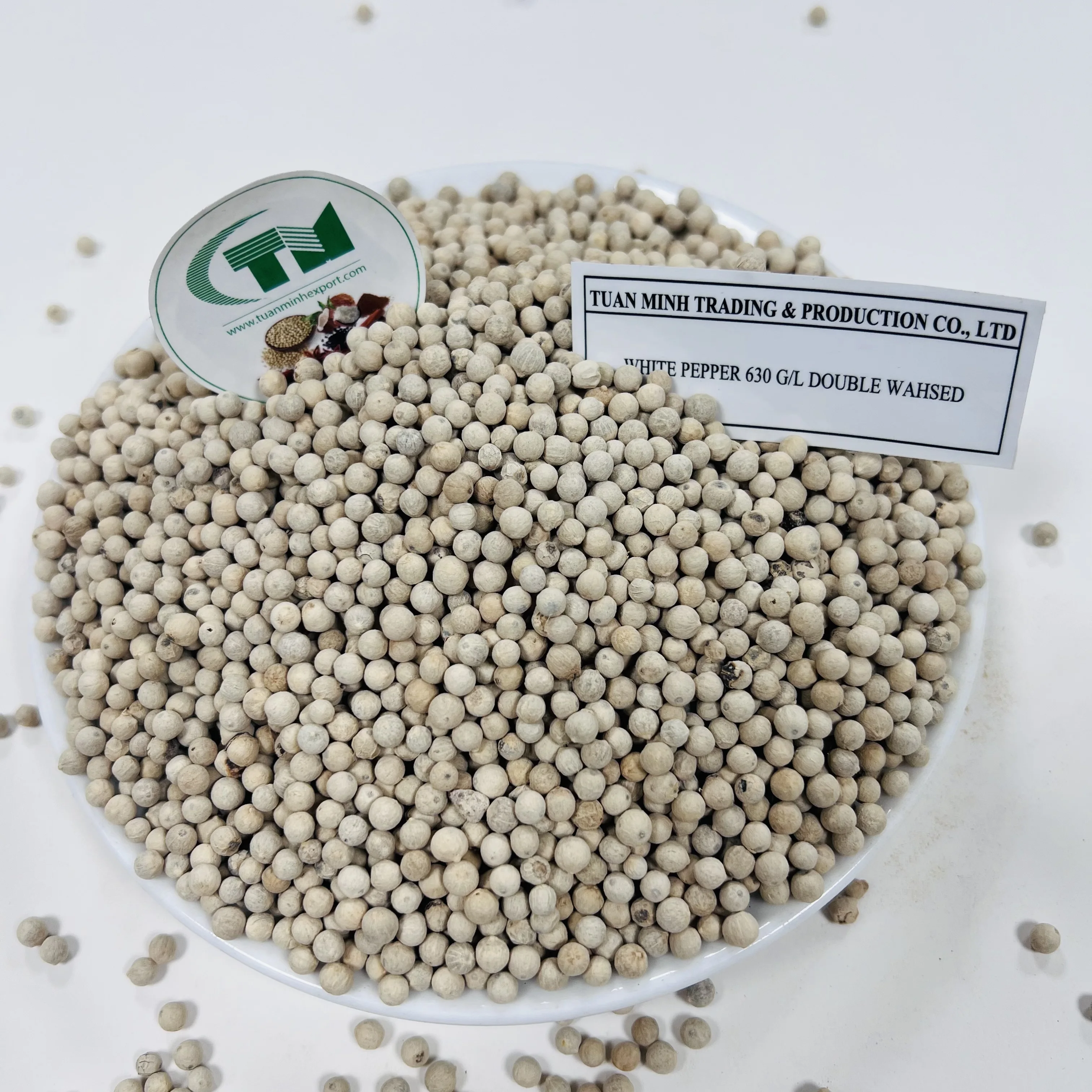 White Pepper seed Vietnam herbs and spices food ingredients Organic Dried peppercorn wholesales price premium quality