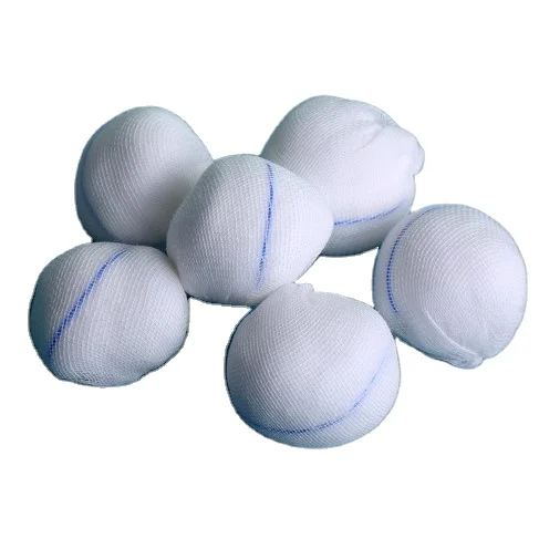 Hospital use medical cotton Absorbent Gauze Ball