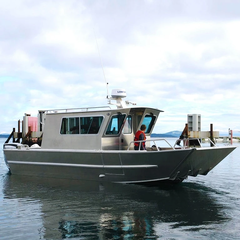 Высококачественные алюминиевые лодки Kinocean на 6 человек с неглубоким скейтом для рыбалки