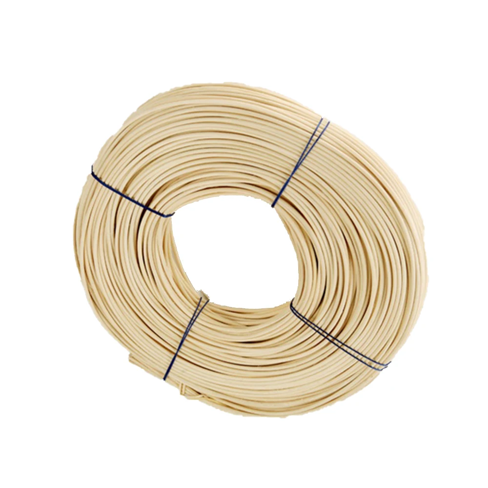 Bleached/Natural Rattan round Core Vietnam-Made Whole Part Pole Pattern