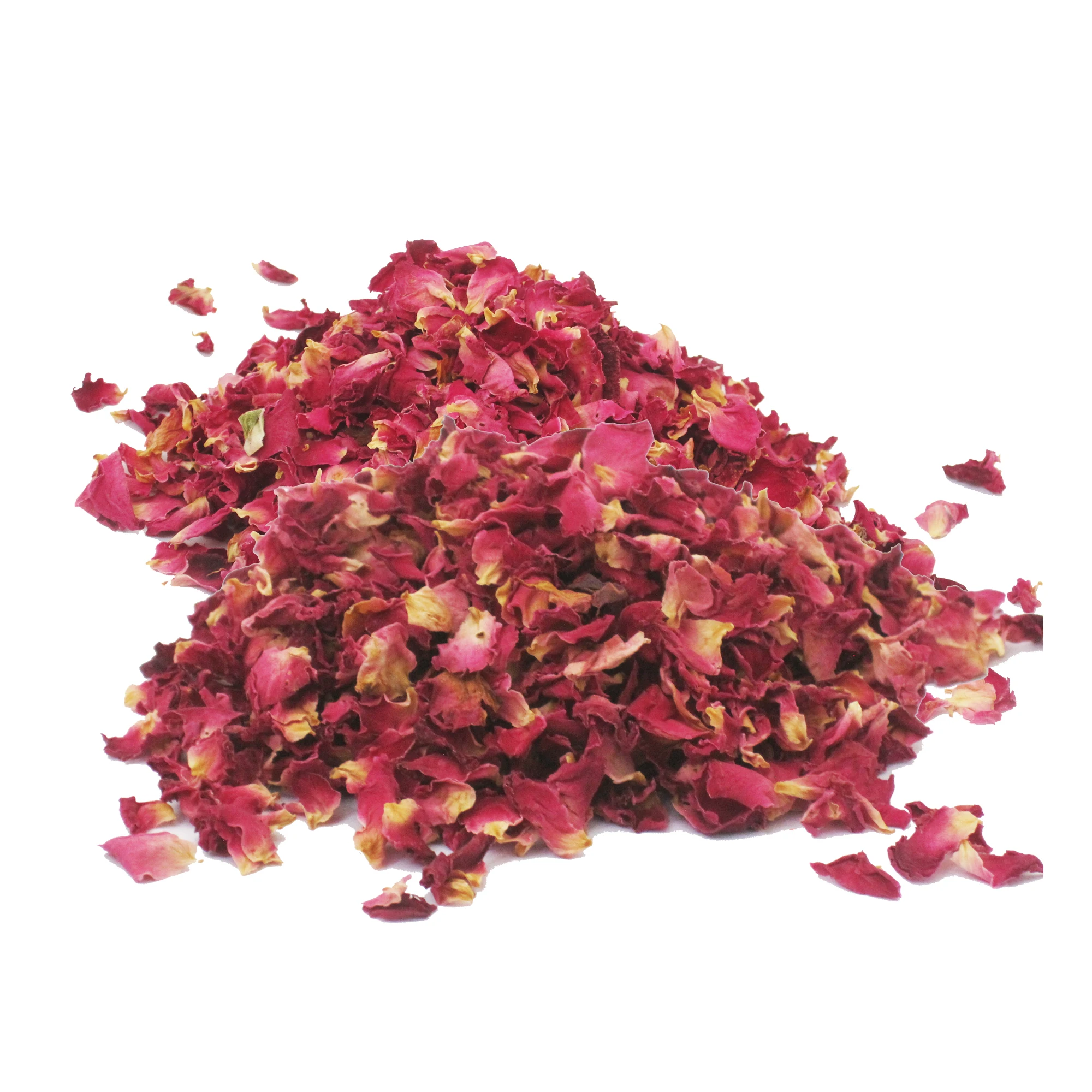 Натуральные красные сушеные лепестки
