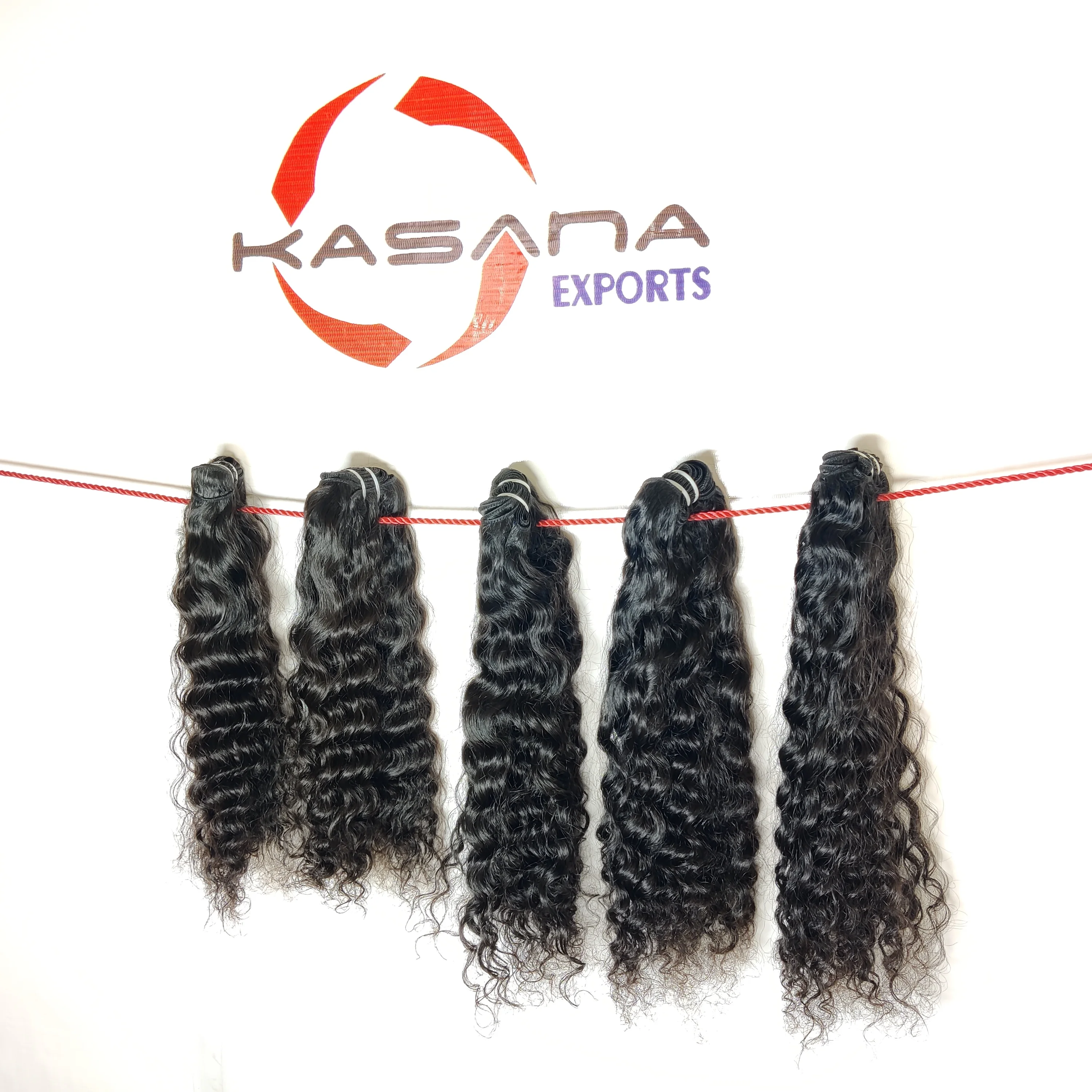 Curly Malaysian cuticle aligned natural color hair black women machine double weft genius weft human hair
