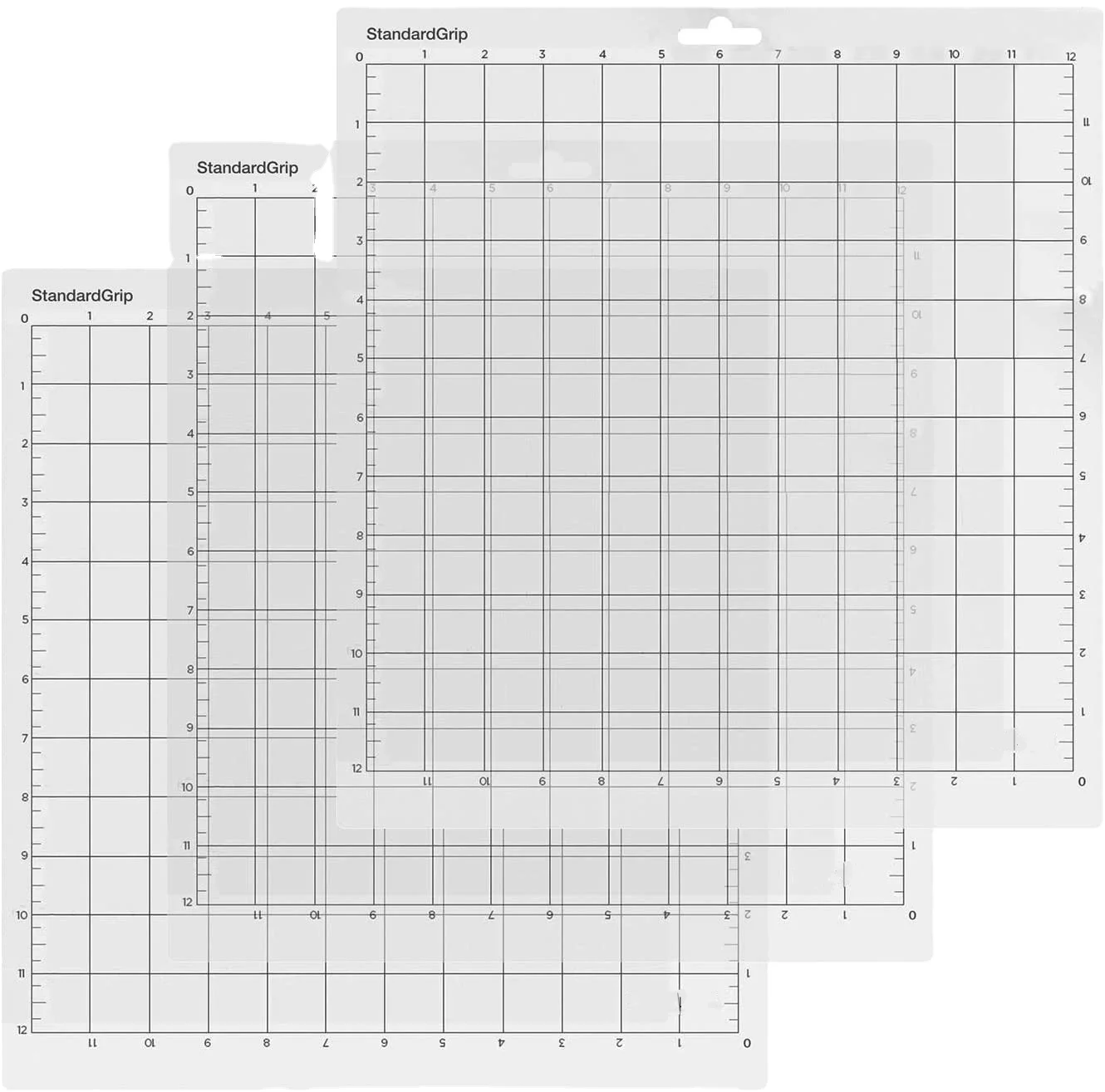 12x12inches Transparent color Standard Grip Cutting Mat For  Cricut or Silhouette