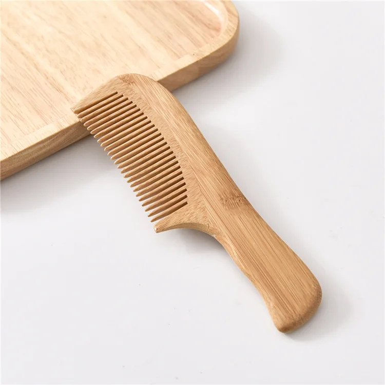 Christmas Decoration Wooden Comb For  Men Beard Care Growing Natural Eco Friendly Wooden Comb Multipurpose For Parlours Home