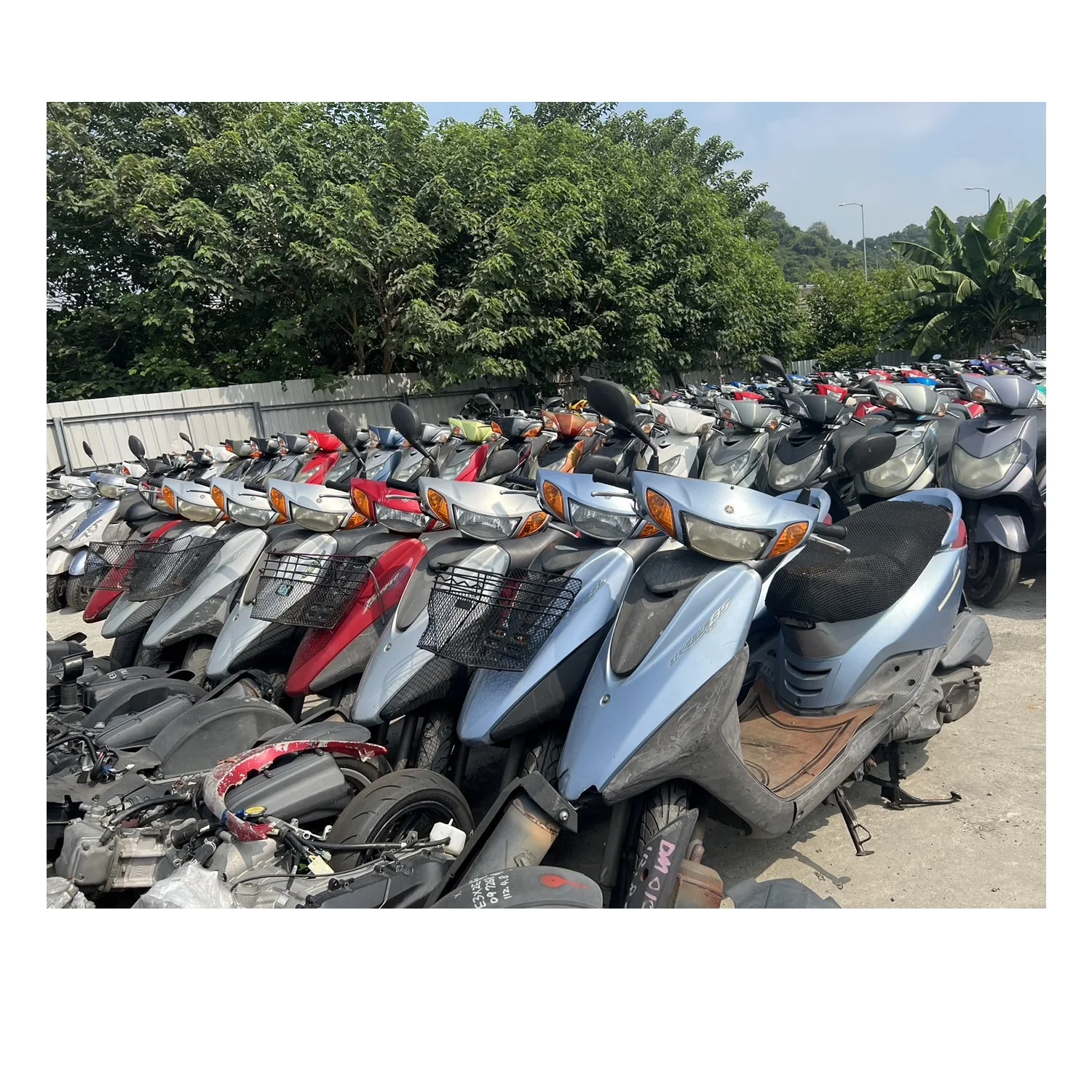 used motorcycles 100/125/150cc used yamaha/SYM/Kymco scooter fromTaiwan