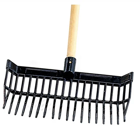 Durable Grass Rake for Efficient Lawn Care Heavy-Duty Rake for Clearing Leaves and Debris