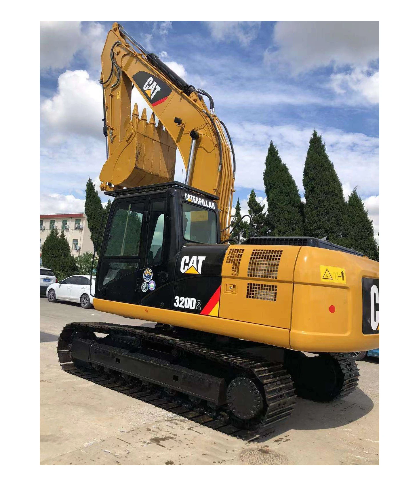 Used hot sale caterpillar excavator 320D with cat hydraulic engine excavator