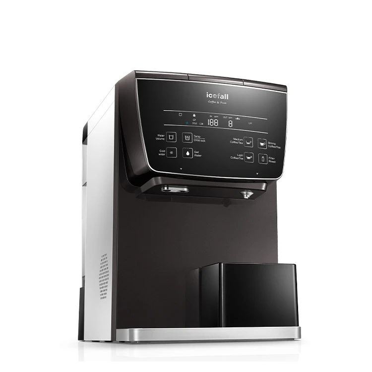 Water filter filtration system countertop cold and natural temperature water purifier