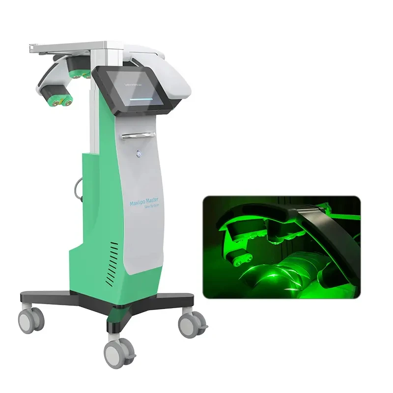 Lotuxs 532Nm Laser Green Light Green Light Weight Loss For Fat Removal 10 Handles