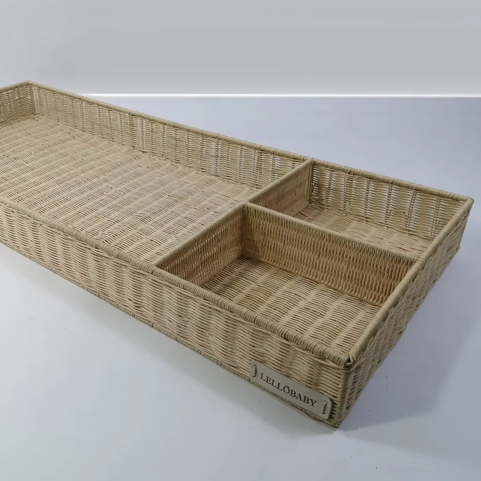 Детская корзина для пеленания из ротанга
