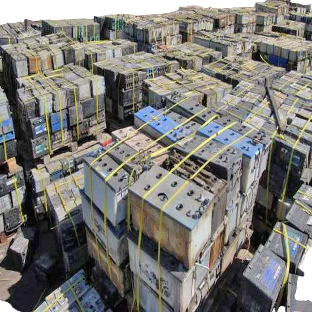 High Quality Supply Drained Lead Acid Battery Scrap in Bulk Packed per Pallets Ready for Shipping
