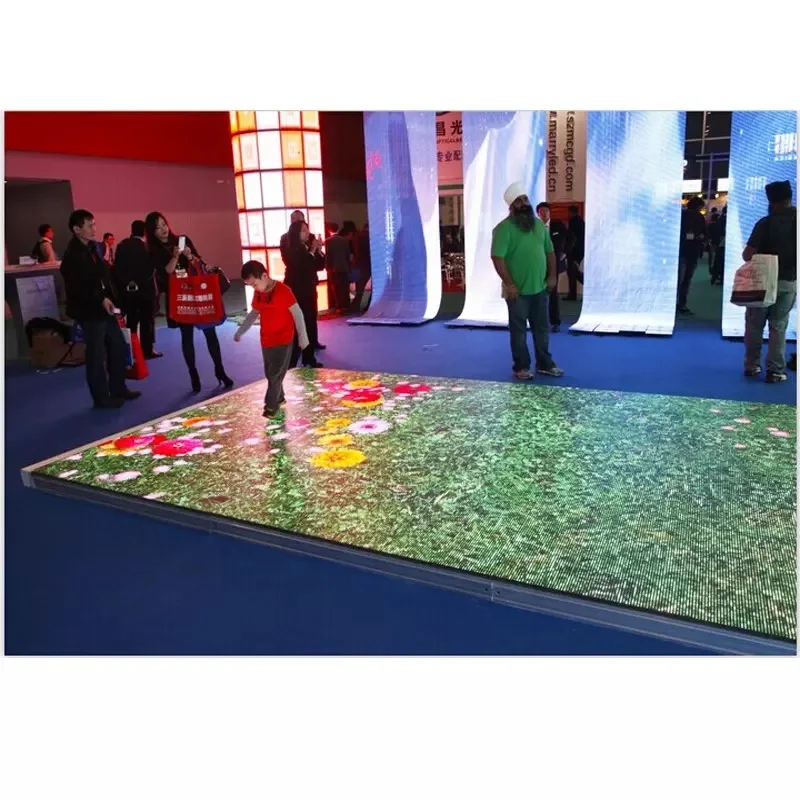 RMGLED Крытый P2.976 полноцветный дисплей интерактивный наземный экран водонепроницаемый и влагостойкий светодиодный напольный