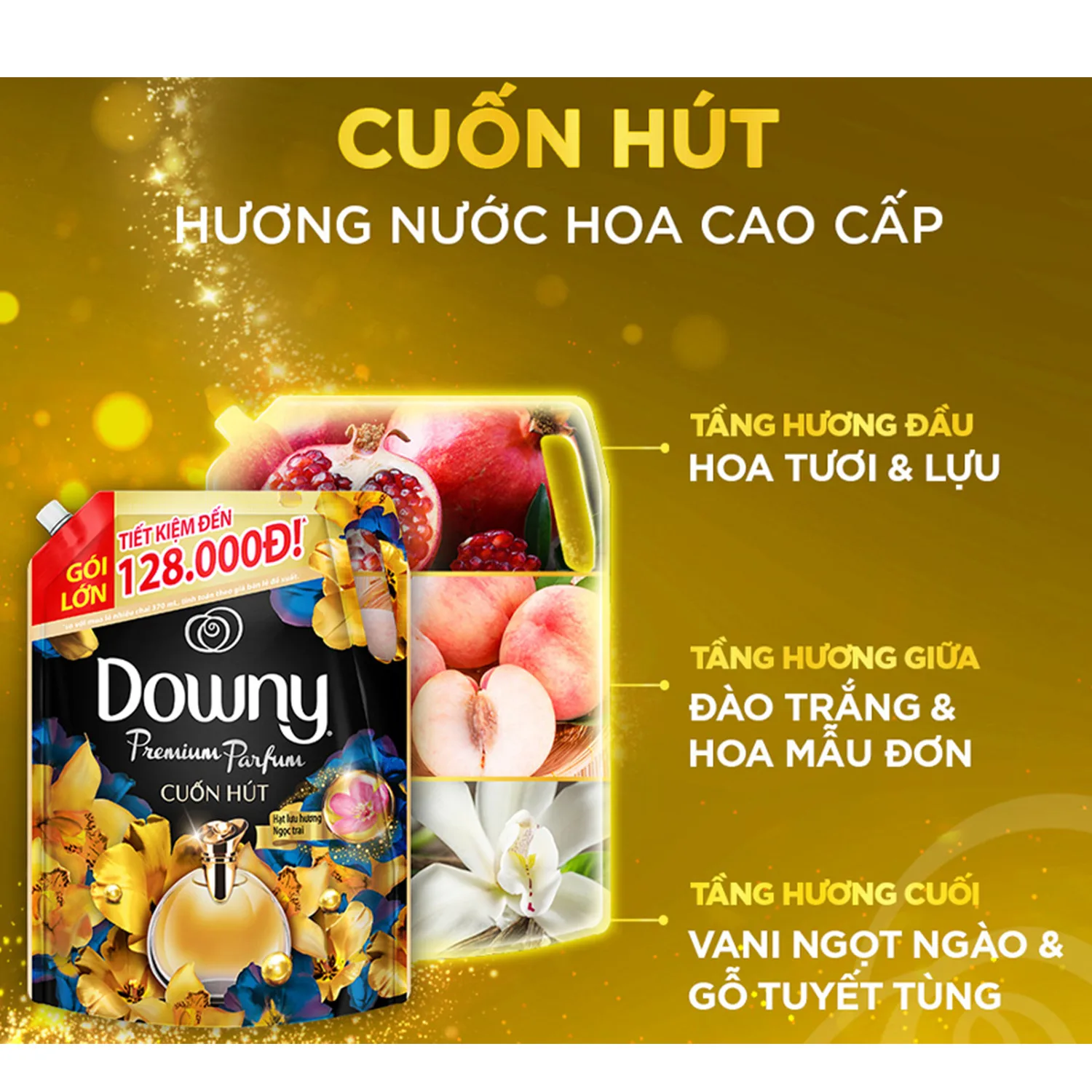 Household Chemicals Dow-ny fabric conditioner softener 1.35L (Daring) -Odor booster liquid after washing-Laundry Fabric Softener