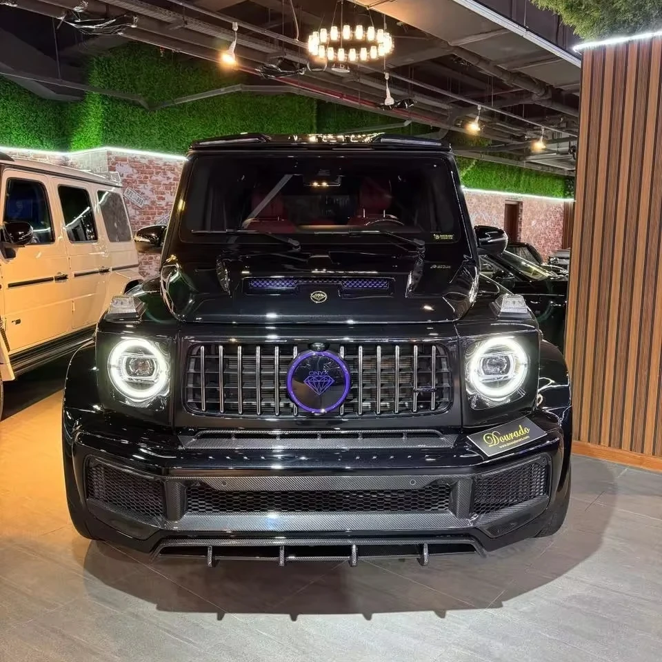 2024 Mercedes-Benz G 63 AMG внедорожный двигатель с турбонаддувом 8 л гибридное топливо легкие внутренние тканевые сиденья левый алюминиевый сплав подержанные автомобили
