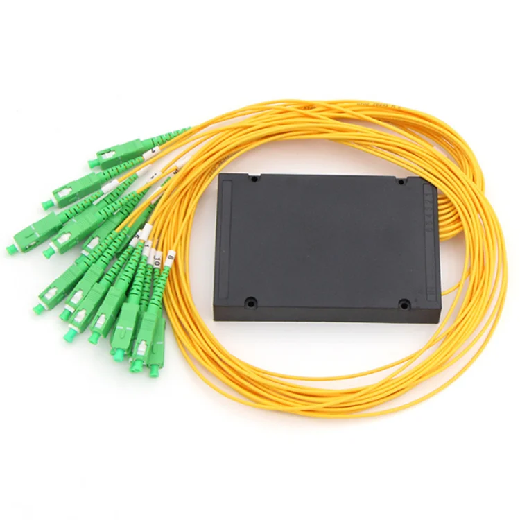 1x4 1x8 1x16 1x32 1x64 Fiber optic equipment 1260 to 1650nm ftth optical fiber plc splitter