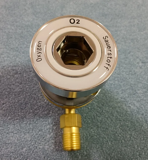 Germany standard Hospital medical DIN gas outlet terminal