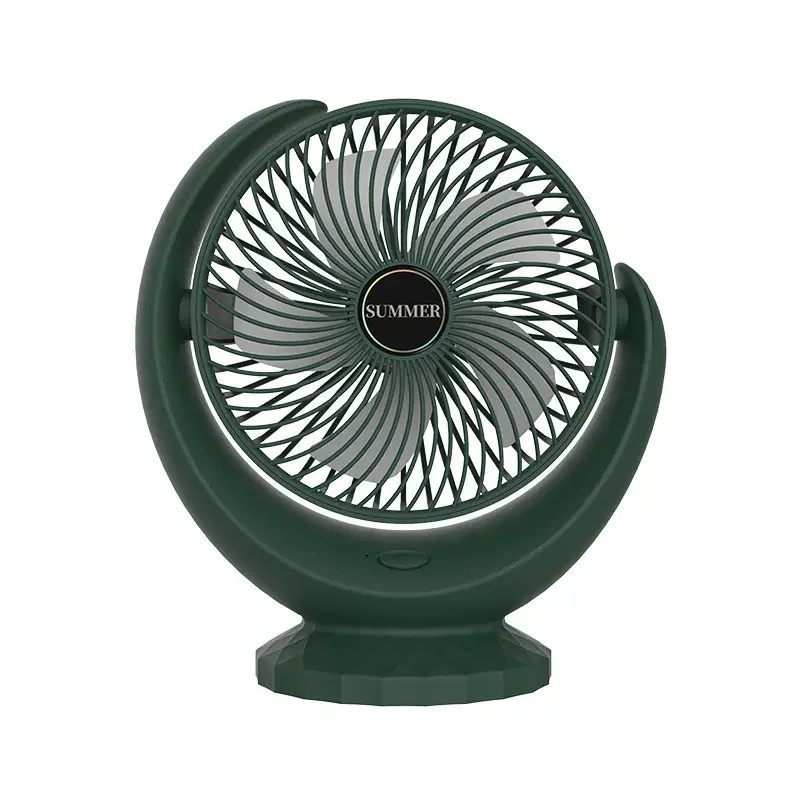 Wholesale rechargeable electric table fan adjustable angle portable mini cooling fans