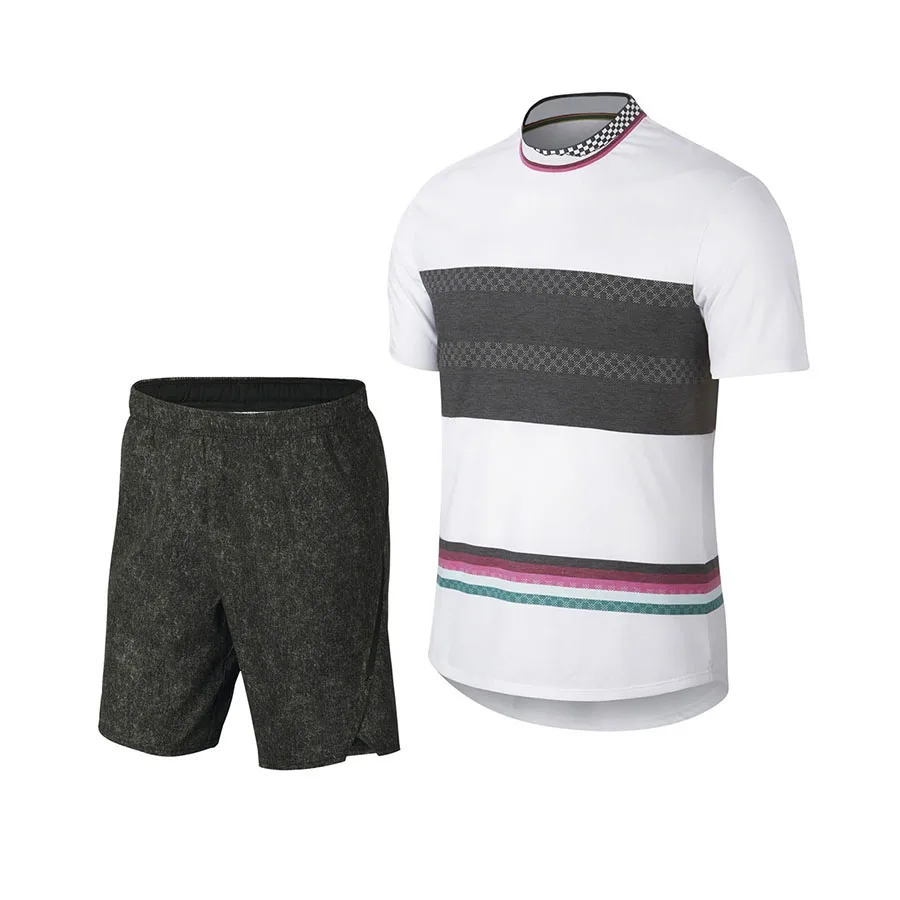 Premium OEM Summer Sports Fitness Tennis Shirts Shorts Gym Golf Tennis Uniforms Men Women Custom Uniform