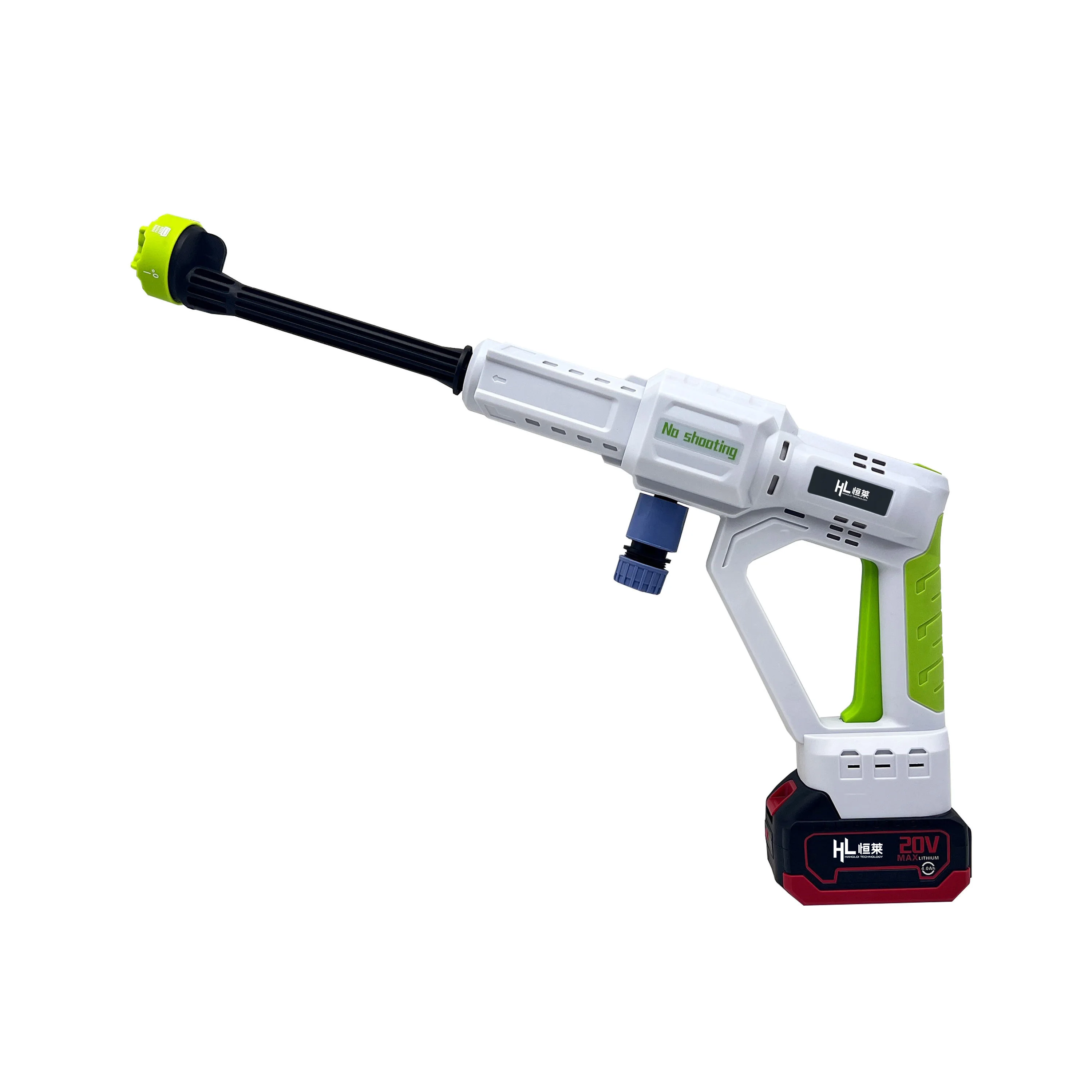 HengLai 20v High Pressure Cordless Car Washer Wireless Car Washer Machine Portable Car Washer High Pressure