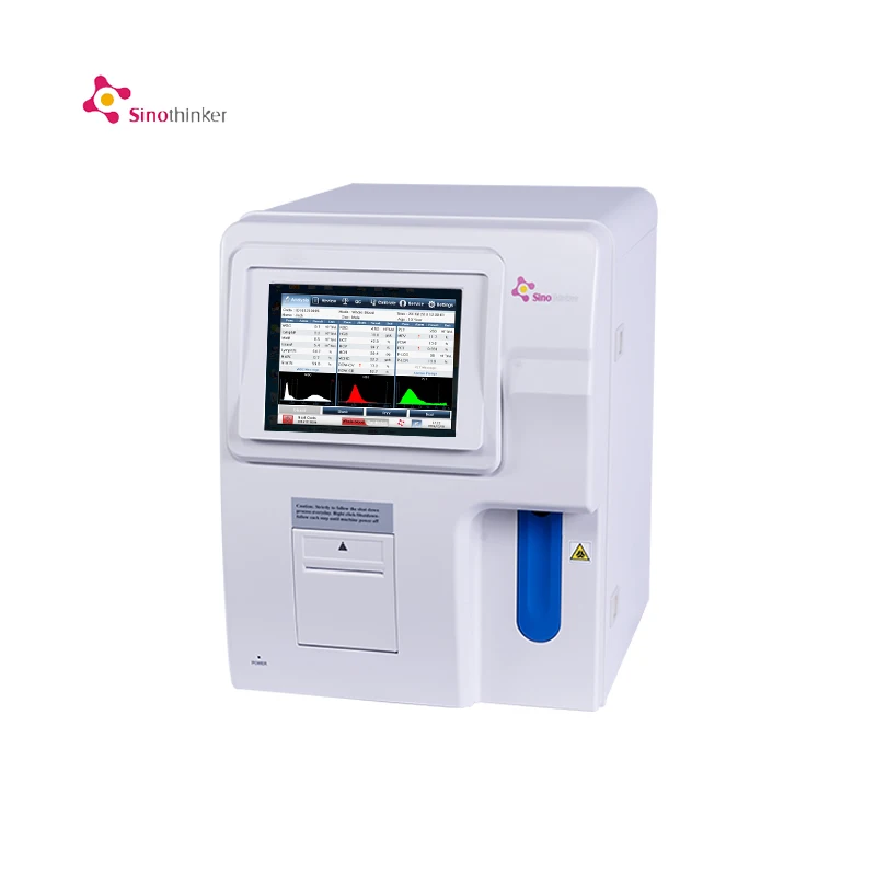 Cheap Automated Blood Test CBC Machine Sk9600 3 Part Double Channel Medical Systems Hematology Analyzer