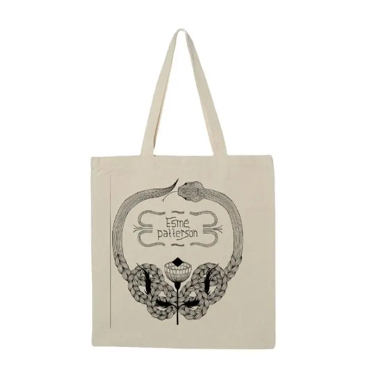 Cotton Tote Bag With Zipper Eco-Friendly Trendy Stylish Reusable 100% Pure Cotton Canvas Shopping Tote Bags For Sale