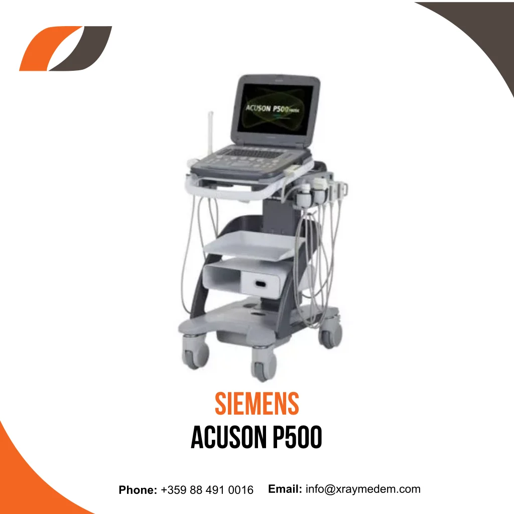 Used Medical Siemen Acuson P500 portableNot just a revolution, a revelation  This focus is what spurred the d Ultrasound machine